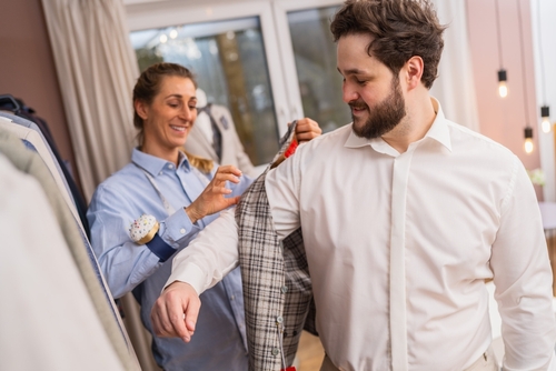Wedding suit jacket alterations San Francisco